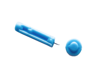 Tipo azul lanceta da torção da cor das lancetas 30g de aço inoxidável descartáveis