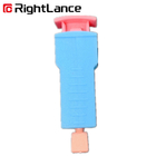 Medidor azul cor-de-rosa automático de 25g 0.18cm Pen Lancing Device Blood Glucose e dispositivo Lancing